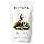 Yellow Maeng Da kratom powder pouch